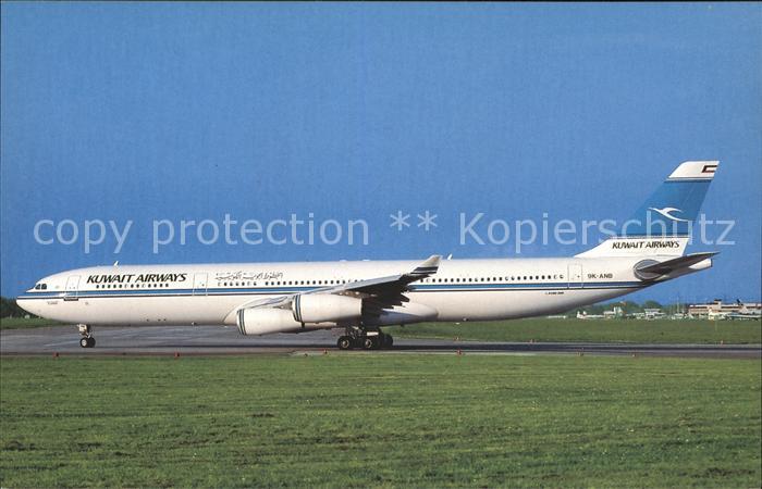 Flugzeuge Zivil Airbus Industrie A340-313 9K-ANB cn 090 Kuwait Airways