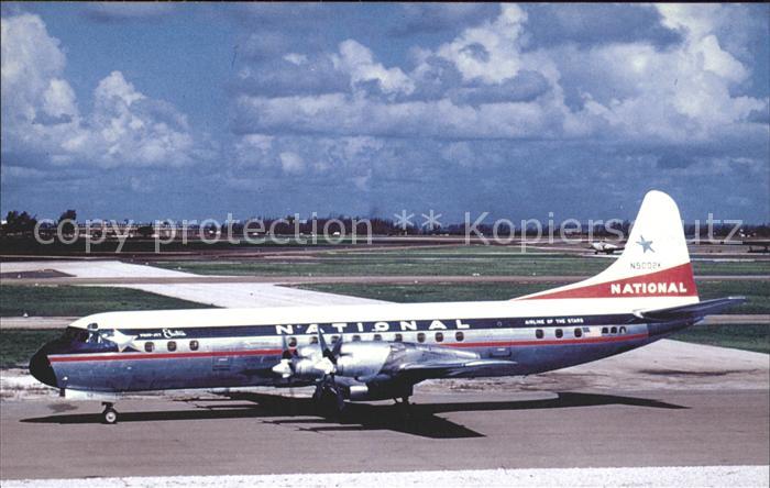 Flugzeuge Zivil National Airlines Lockheed L-188