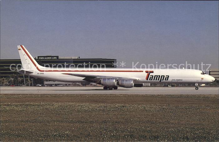 Flugzeuge Zivil McD Douglas DC-8-71F c/n 45970 HK-3785X Tampa Colombia