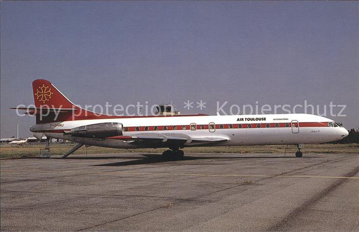 Flugzeuge Zivil Aerospatiale Caravelle 10B c/n 249 F-GHMU Air Toulouse