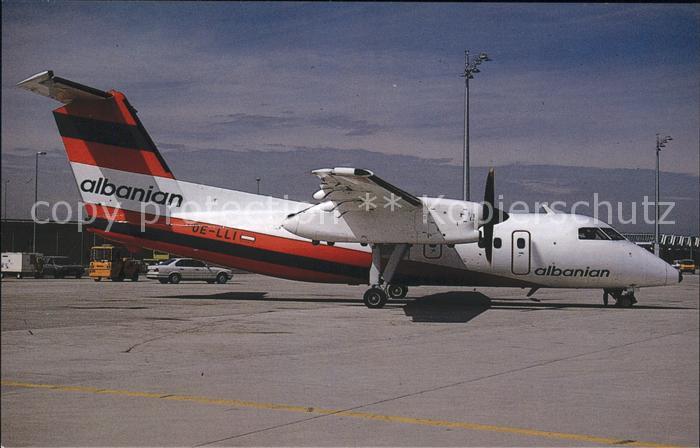 Flugzeuge Zivil Boeing DHC-8-103A c/n 243 OE-LLI Albanian