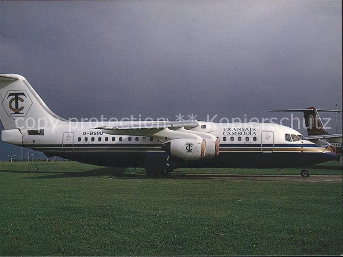 Flugzeuge Zivil BAe 146-200 c/n E.2018 G-BSRU Transair
