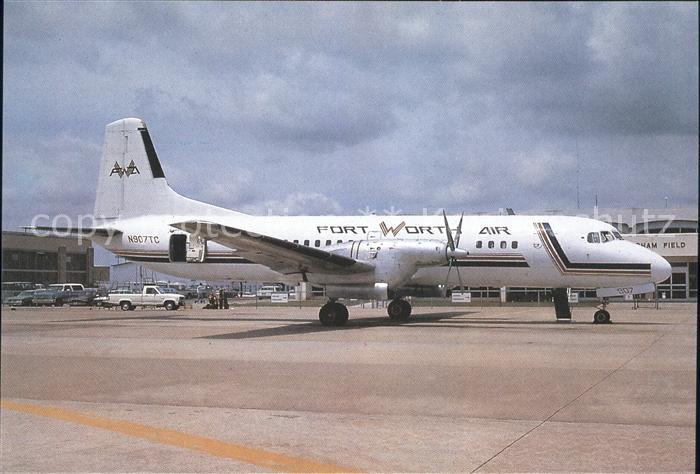 Flugzeuge Zivil Fort Worth Air NAMC YS 11A-500 N907TC ex JA8647 cn 2066