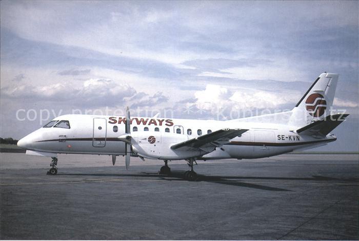 Flugzeuge Zivil Skyways AB Saab 340 B SE-KVN cn 322 mfd 1992