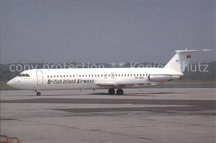 Flugzeuge Zivil BAe One-Eleven British Island Airways YR-BCL