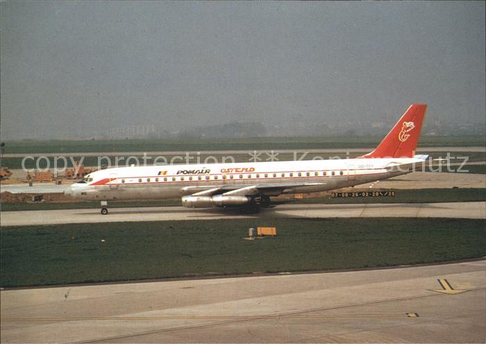 Flugzeuge Zivil Pomair Ostend Douglas DC-8-33 OO-TCP