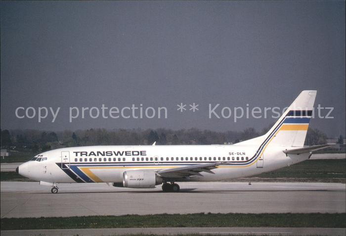 Flugzeuge Zivil Transwede Boeing 737-3Y0 SE-DLN c/n 23747/1363