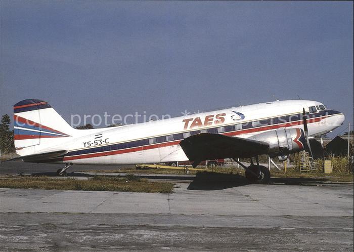 Flugzeuge Zivil TAES- Transportes Aereos de El Salvador DC-3C YS-53-C