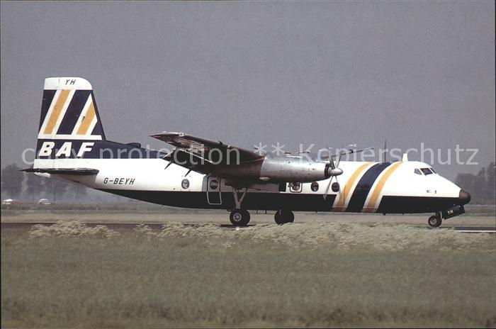 Flugzeuge Zivil Handley Page Herald BAF G-BEYH