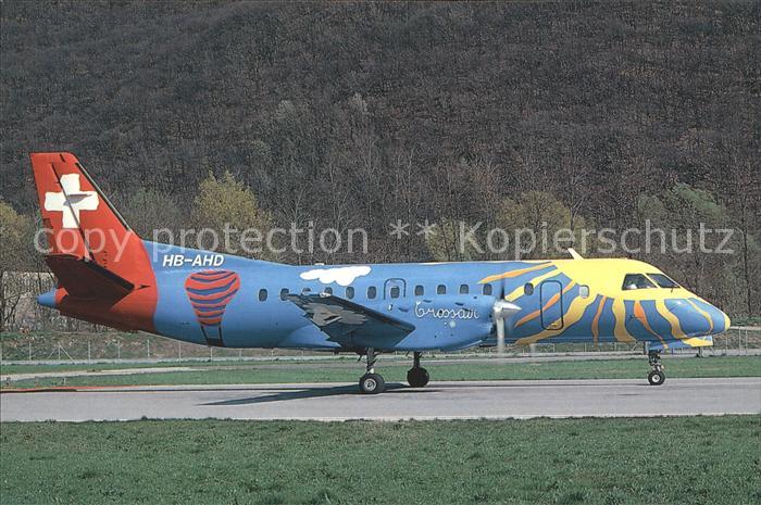Flugzeuge Zivil Saab 340A Crossair HB-AHD