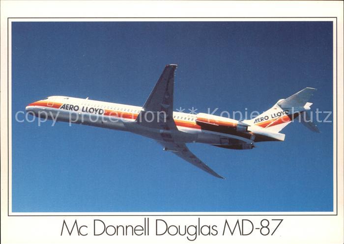 Flugzeuge Zivil Aero Lloyd MC Donnell Douglas MD-87