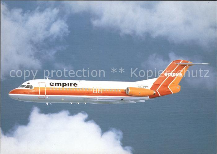 Flugzeuge Zivil Empire Airways Fokker F28 MK400 N108UR