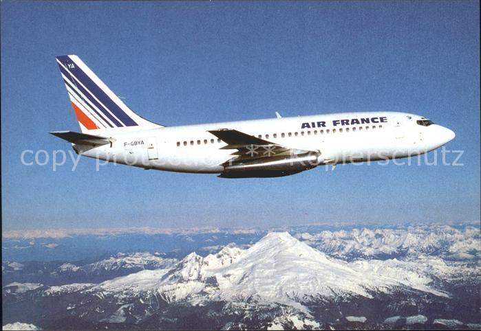 Flugzeuge Zivil Air France Boeing 737 F-GBYA