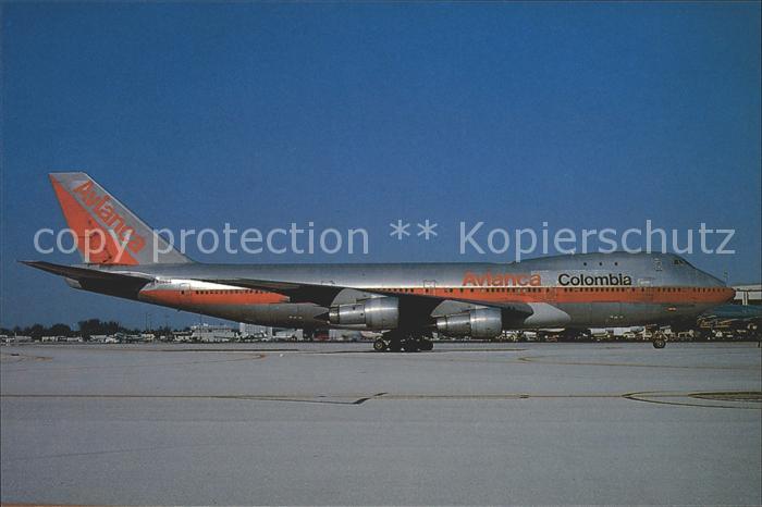 Flugzeuge Zivil Boeing 747-123 Avianca Colombia N9664 c/n 20103/65