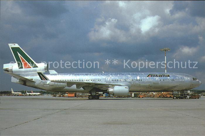 Flugzeuge Zivil Mc Donnell Douglas MD-11 Alitalia I-DUPU c/n 48430/508