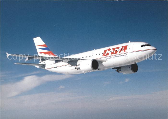 Flugzeuge Zivil Airbus A310-300 CSA Czechoslovak Airlines