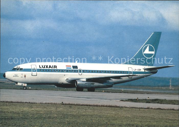 Flugzeuge Zivil Luxair Boeing 737/2 Adv. LX-LGH