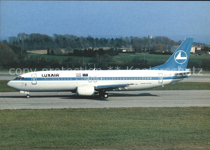 Flugzeuge Zivil LUXAIR Boeing 737/4C9 LX-LGF