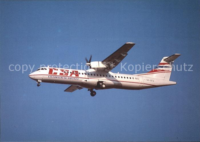 Flugzeuge Zivil CSA Czechoslovak Airlines ATR72 OK-XFA c/n 285