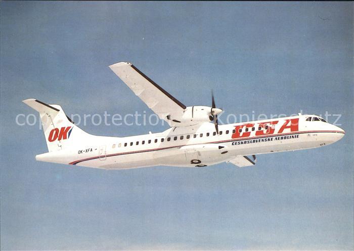 Flugzeuge Zivil CSA Czechoslovak Airlines ATR72