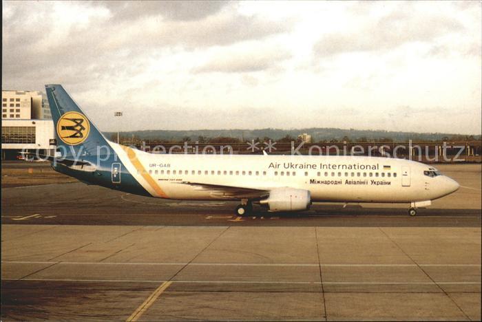 Flugzeuge Zivil Air Ukraine International Boeing 737-4YO UR-GAB