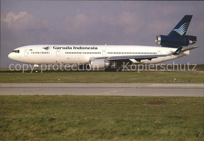 Flugzeuge Zivil Garuda Indonesia Mac Donnell Douglas MD-11 EI-CDJ Cn 48500