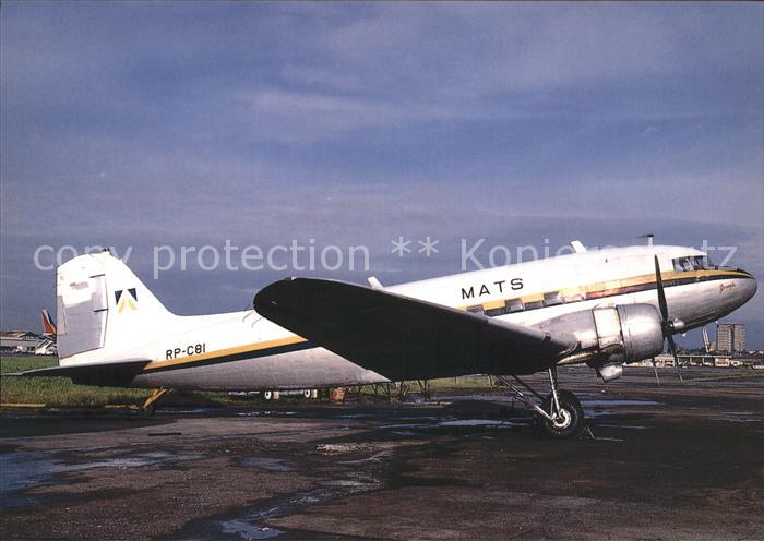 Flugzeuge Zivil Mats DC-3C RP-C81
