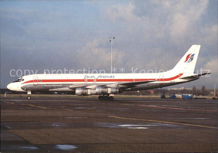 Flugzeuge Zivil 5N-ATY  Douglas DC8F-55 Flash Airlines c/n 45858