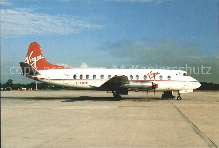 Flugzeuge Zivil Virgin Viscount 806 G-AOYP C/N 265