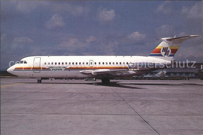 Flugzeuge Zivil G-AZUK BAC 1-11 476FM C/n 241 Mediterranean Express