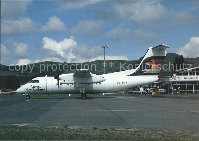 Flugzeuge Zivil De Havilland DHC-8-102 Dash 8 Ansett Ne
