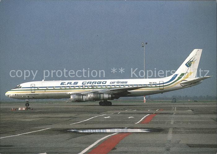 Flugzeuge Zivil 5N-ATS Douglas DC8-55F EAS Cargo Airlines c/n 45817