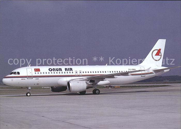Flugzeuge Zivil Onur Air Airbus A320-211 TC-ONA c/n 288