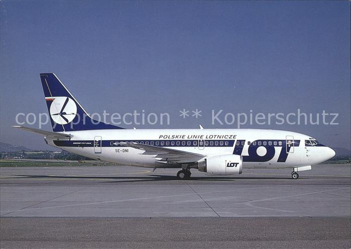 Flugzeuge Zivil LOT Boeing 737-59D SE-DNI c/n 26419/2186