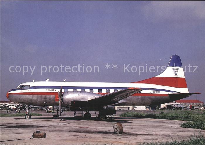 Flugzeuge Zivil Vendex Airways Convair 240 RP-C110 c/n
