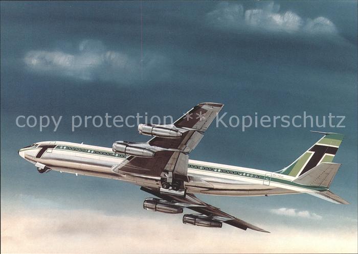 Flugzeuge Zivil Transavia Holland Boeing 707-365C PH-TRW