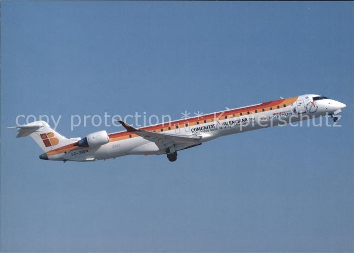 Flugzeuge Zivil Air Nostrum Iberia Regional Bombardier CRJ-900 EC-JNB c/n 15057