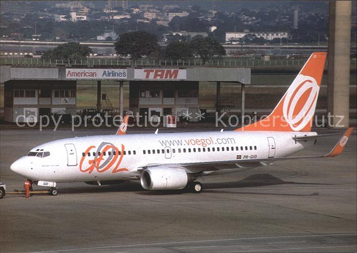 Flugzeuge Zivil GOL B-737-76N Winglets PK-GID c/n 46951