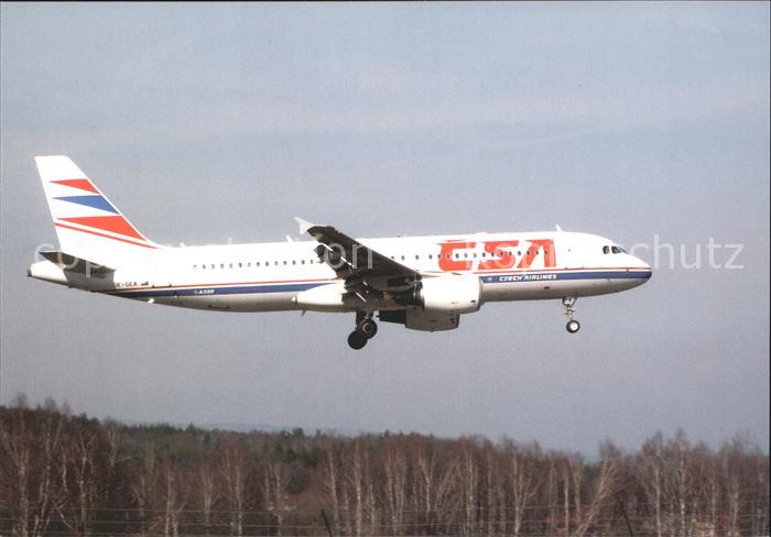Flugzeuge Zivil Airbus A320-214 c/n 1439 CSA OK-GEA