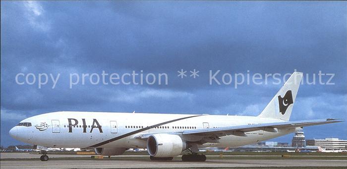 Flugzeuge Zivil Pakistan International B-777-240 ER AP-BGJ c/n 33775