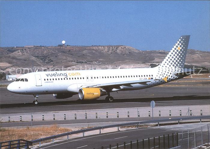 Flugzeuge Zivil Vueling Airlines A320-214 EC-JGM c/n 2407