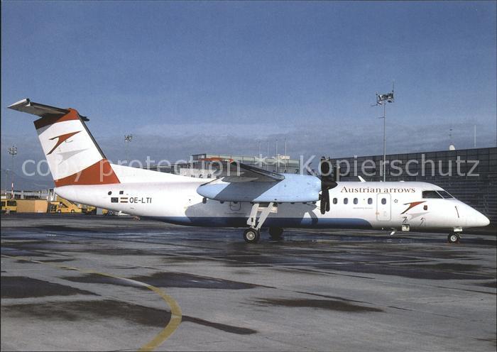 Flugzeuge Zivil Austrian Arrows DHC-8 OE-LTI Cn 466