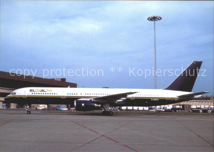 Flugzeuge Zivil EL AL Israel Airlines Boeing 757 G-BPEA