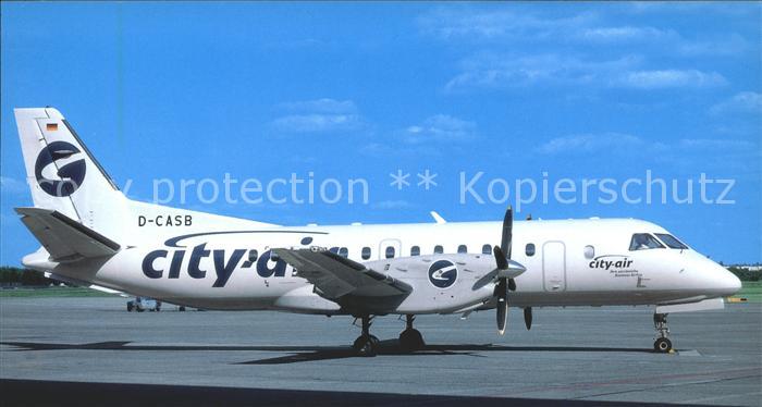 Flugzeuge Zivil City Air Saab 340B D-CASB c/n 223