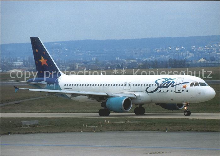 Flugzeuge Zivil Star Airlines Airbus Industrie A320-214