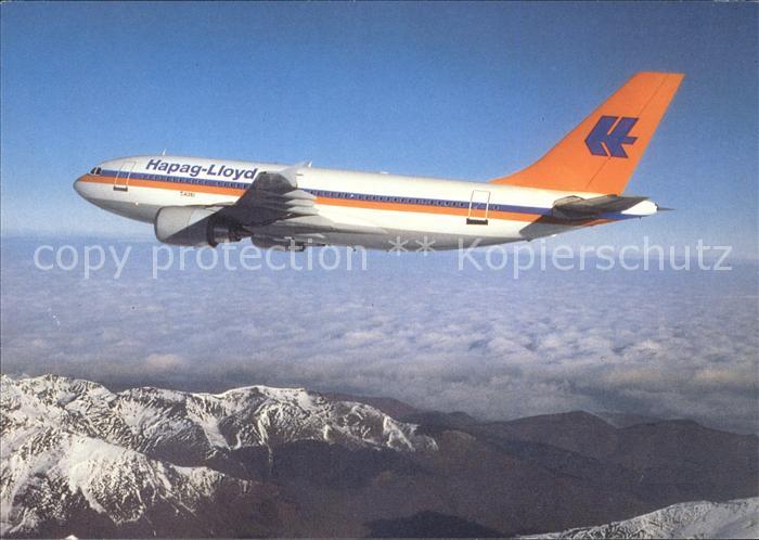 Flugzeuge Zivil Hapag-Lloyd Airbus A310-300