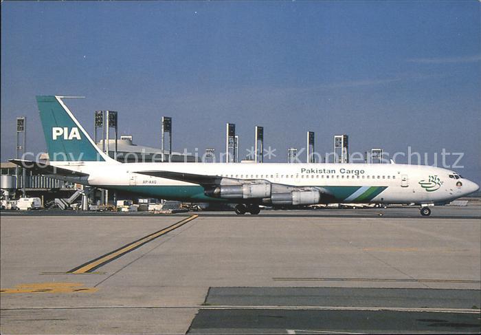 Flugzeuge Zivil Boeing 707 AP-AXG Pakistan Intl. Air Cargo