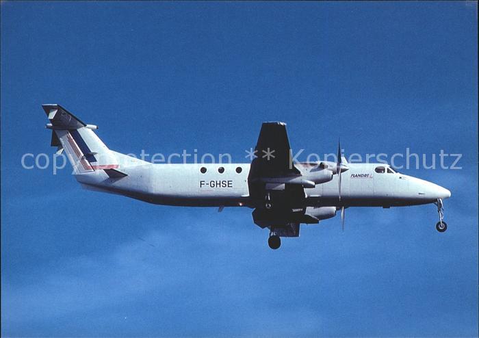Flugzeuge Zivil Beechcraft Beech 1900C Airliner Flandre