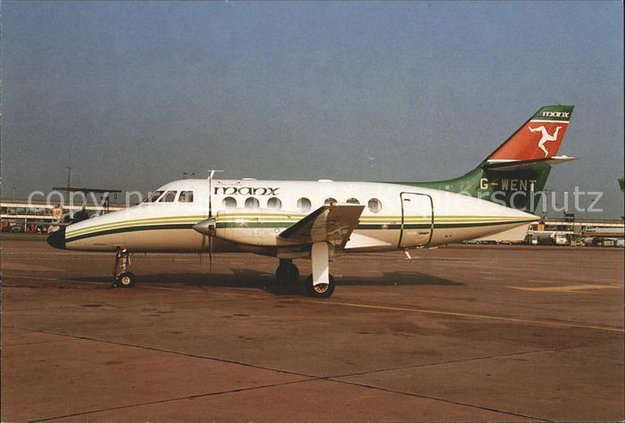 Flugzeuge Zivil G-WENT BAe Jetstream 31 c/n 838 Manx Airlines