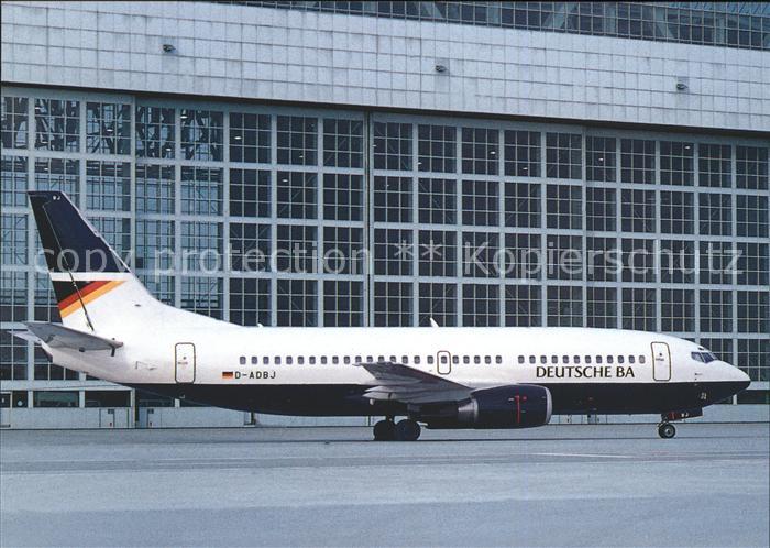 Flugzeuge Zivil Deutsche BA Boeing 737-300